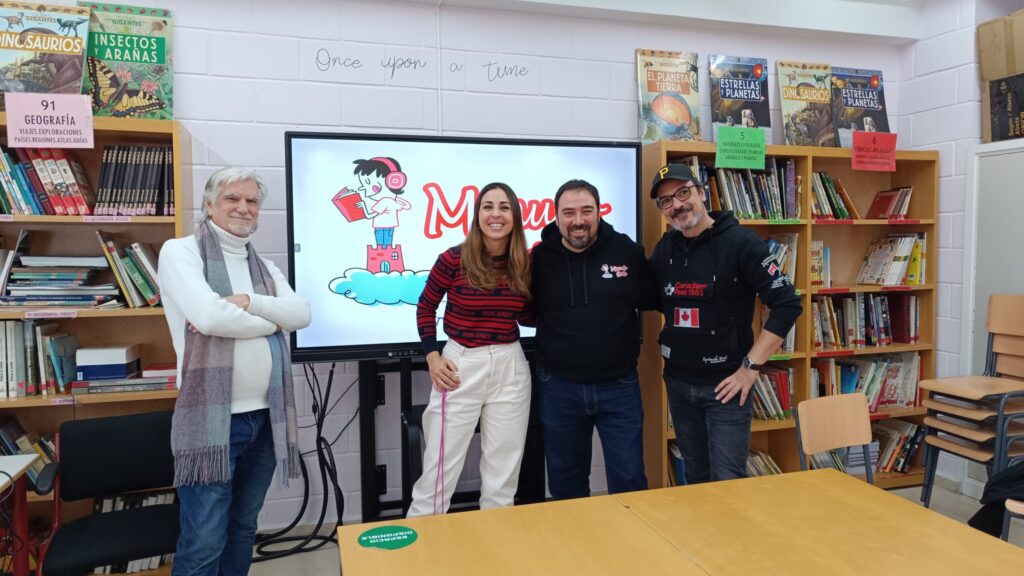 El Menudo Castillo 627 nos llevó hasta el CEIP Ciudad de Nejapa de Tres Cantos, un centro educativo de lo más interesante. Allí hablamos del VIII FestiLIJ3C