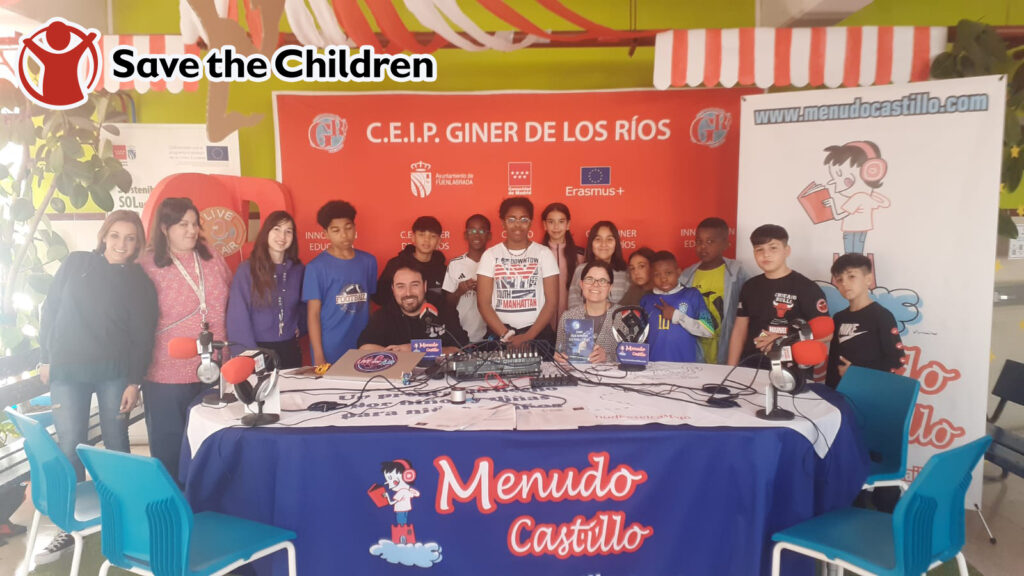 MENUDO CASTILLO SAVE THE CHILDREN CON LOGO