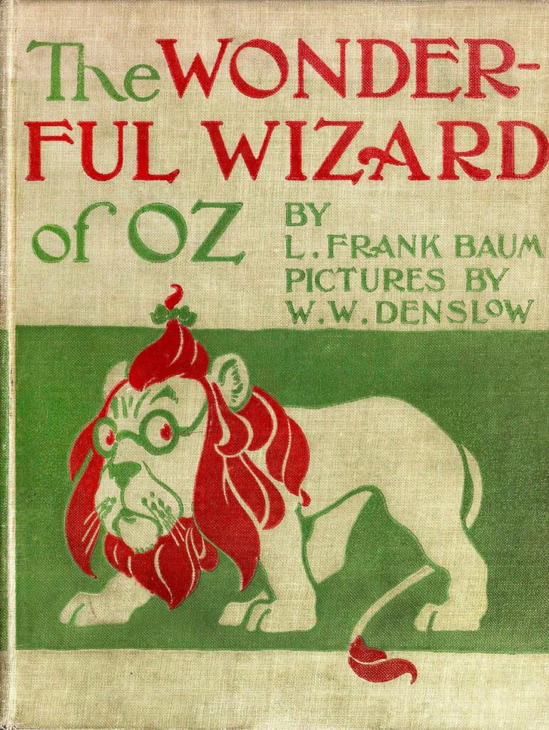 Cubierta original de El Mago de Oz